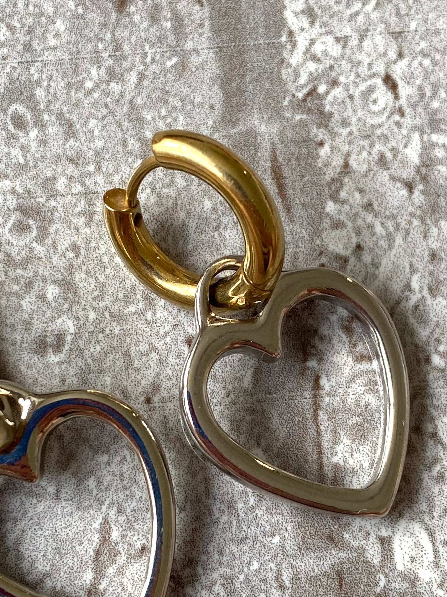 Heart earrings