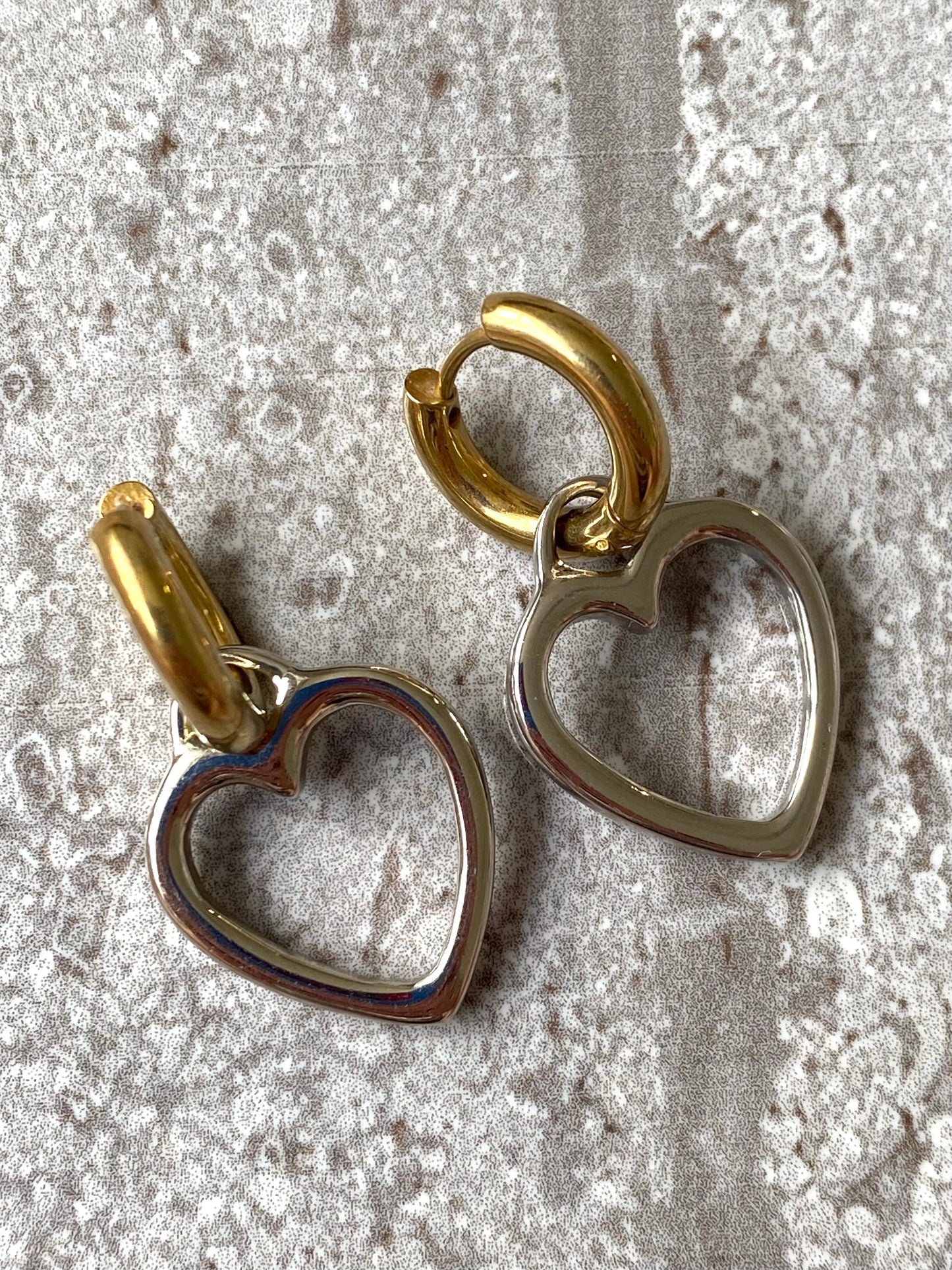 Heart earrings