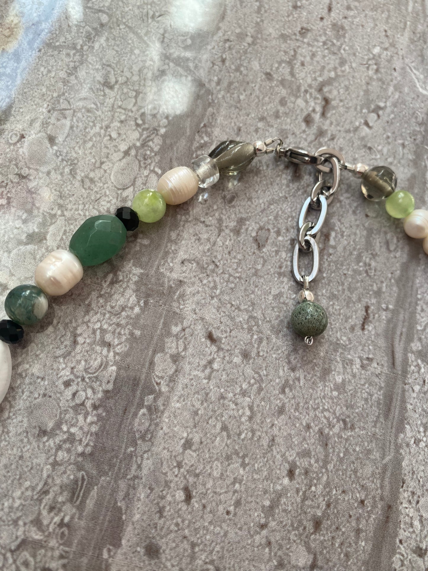 Green island necklace