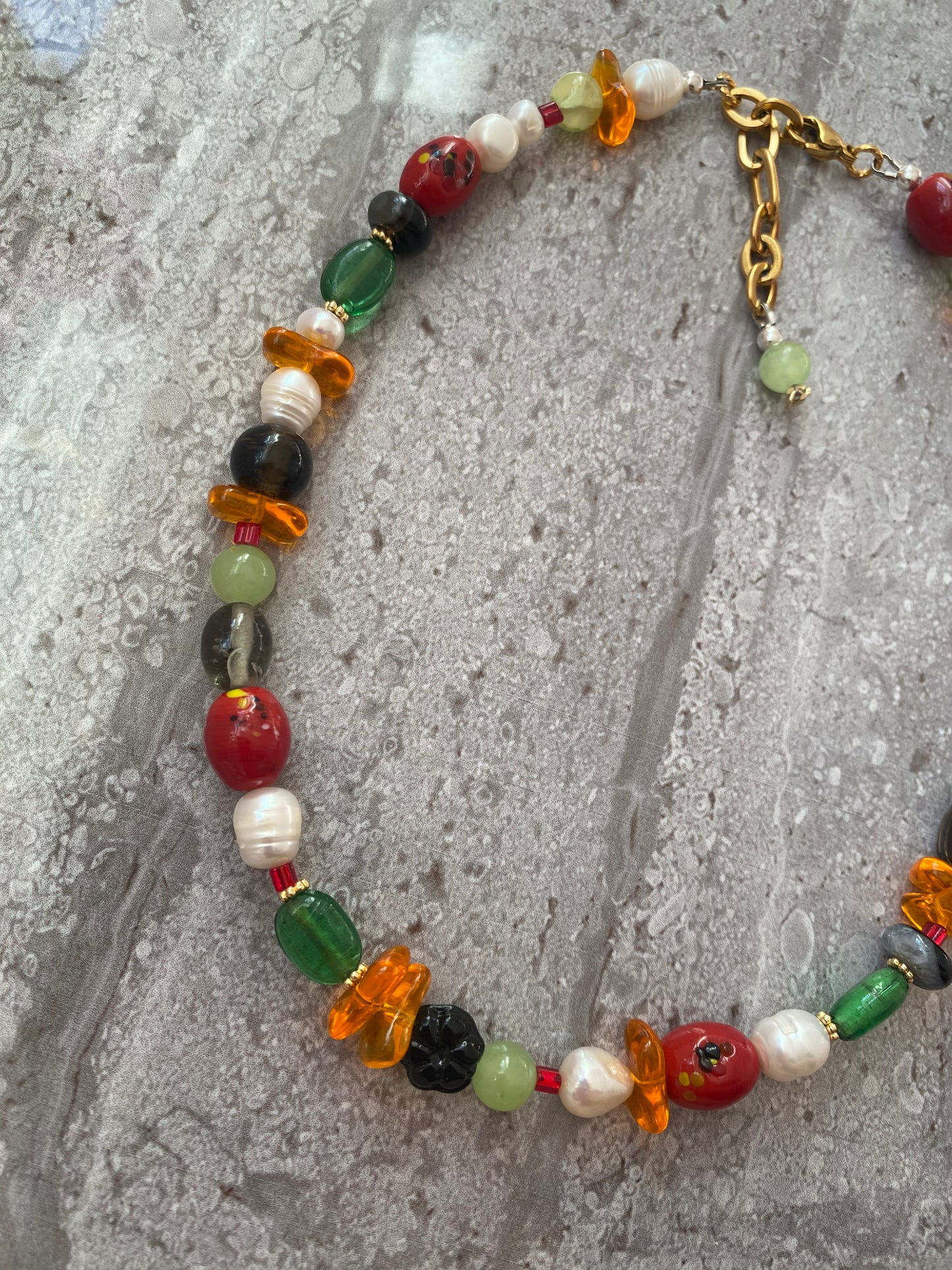 Autumn necklace